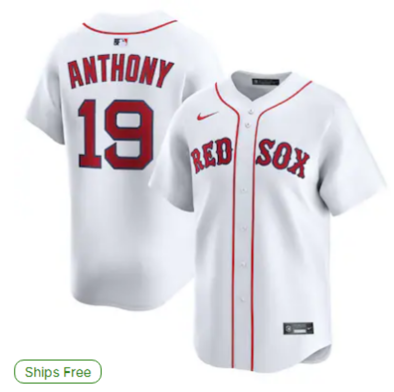 Men 2025 Boston Red Sox #19 Anthony white Nike MLB Jersey056